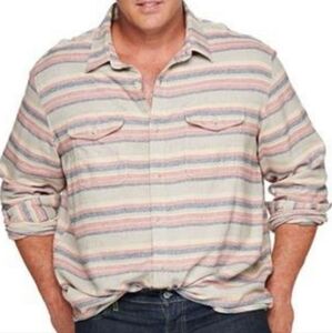 SONOMA MENS BIG & TALL flannel xlt 1x 2x NEW